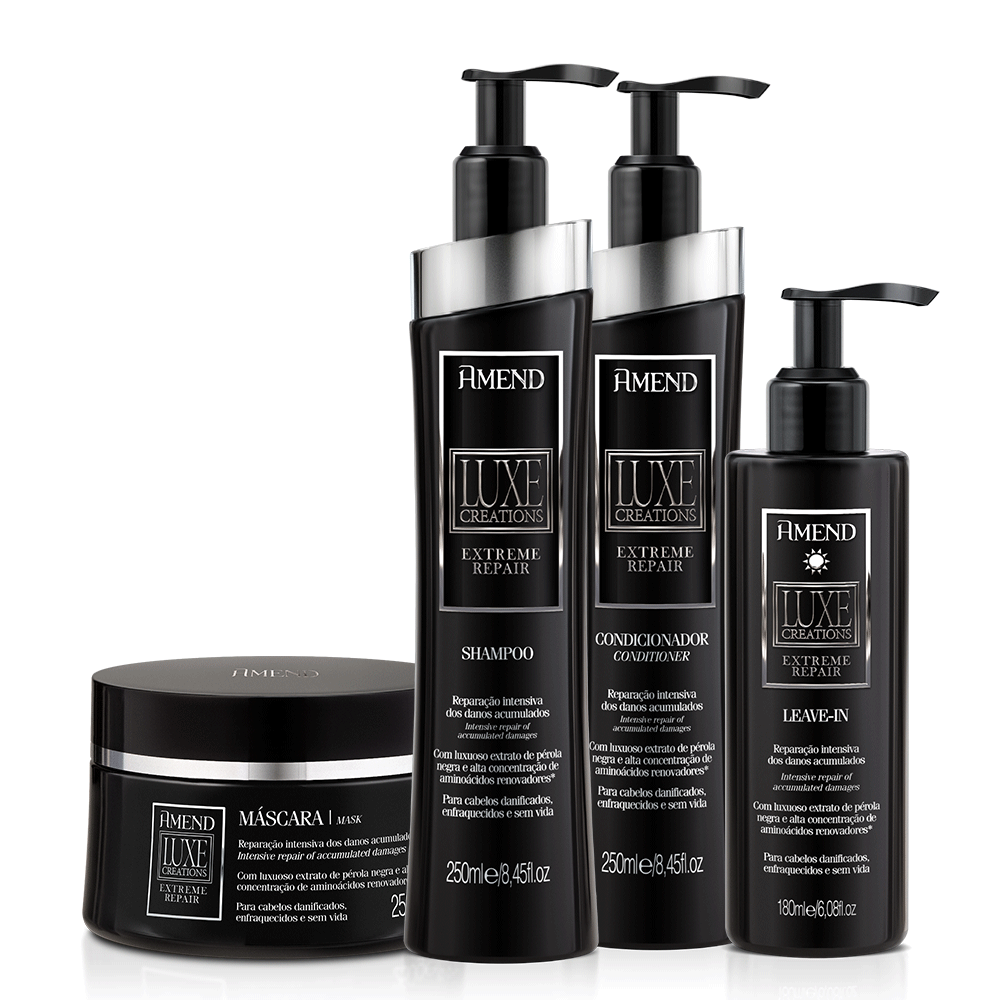 Kit Amend Luxe Creations Extreme Repair | 4 produtos